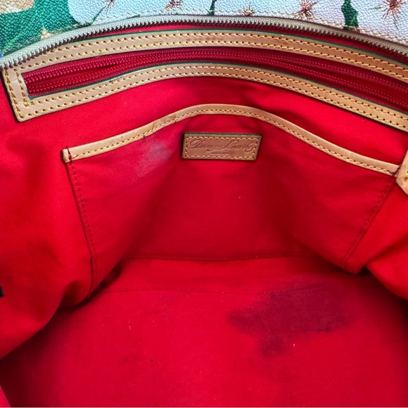 Dooney & Bourke | Floral Bag | Blue & White - Picture 14 of 16